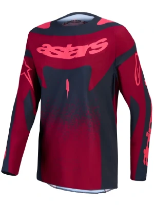 Bluza cross damska Alpinestars MX Stella Techstar Swan szaro-czerwona