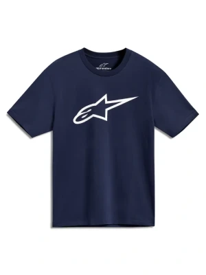 Koszulka z krótkim rękawem Alpinestars Ageless 2.0 CSF niebiesko-biała