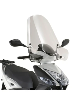 Szyba do skutera Kappa 441AK Kymco Agility S 125 (22-)/ 50/ 125/ 200 R16+ (14-) przezroczysta [bez mocowania]