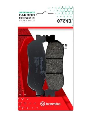 Klocki hamulcowe Brembo Genuine CC Yamaha X-City 250 (07-15)/ X-Max 125 (11-)/ 250 (05-) / Majesty 250 (97-99) [na tył, kpl. na 1 tarczę]