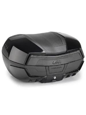 Kufer centralny GIVI Monokey V58NB2 Maxia 5 z dodatkowym ryglem wewnętrznym, czarny [pojemność: 58 litrów]