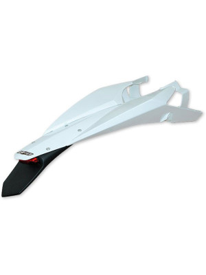 Tylny błotnik z lampą UFO do Husqvarna TC/TE 449 (11-13), TC/TE 499 (11-13), TE 511 (11-13) biały
