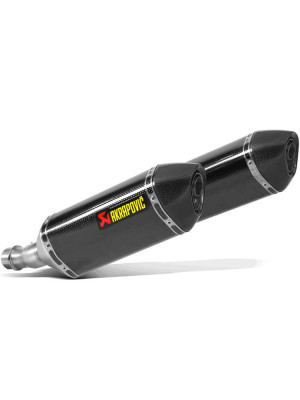 Tłumiki motocyklowe Akrapović do Kawasaki Z1000 [14-20] [Slip-On Line, Carbon]