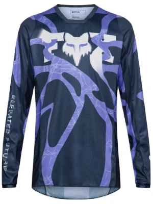 Bluza enduro Fox 180 Diffuse Se niebieska