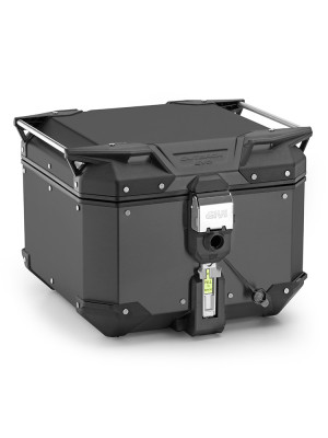 Kufer centralny GIVI Monokey Trekker Outback EVO SMART 42 aluminiowy, czarny [z 3 wkładkami SLR; pojemność: 42l]
