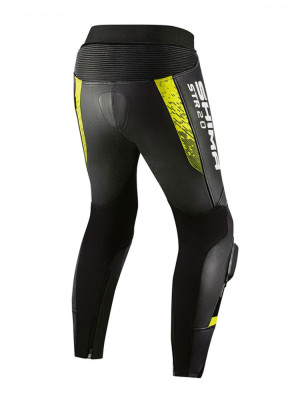 Spodnie motocyklowe Shima STR 2.0 czarne-fluo