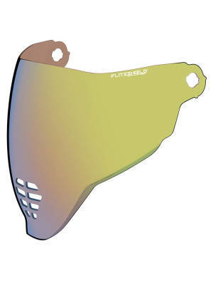 Szybka do kasku Icon Airflite model FliteShield lustrzana złota
