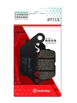 Klocki hamulcowe Brembo Genuine CC Yamaha D'elight 125 (17-)/ N-Max 125 (15-) [na przód, kpl. na 1 tarczę]