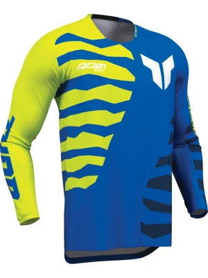 Bluza enduro Thor Launchmode Shredder granatowa-fluo