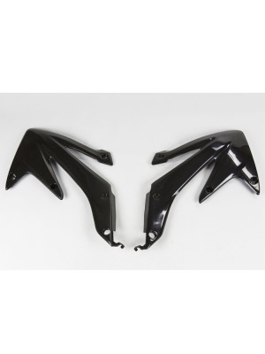Osłony chłodnicy UFO do Hondy CRF 450X (08-18) czarne