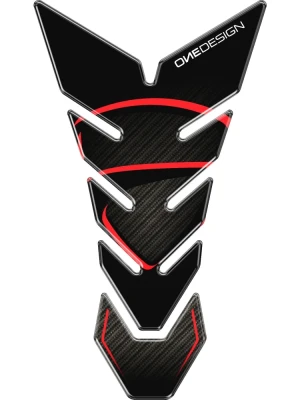 Tankpad Uniwersalny Onedesign Black Edition czarno-czerwony