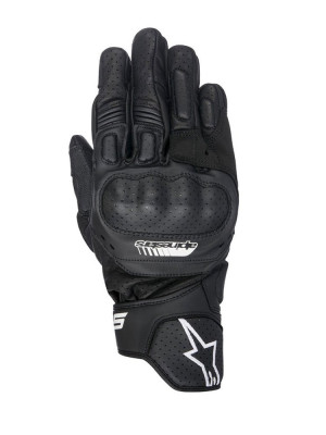 Rękawice motocyklowe skórzane Alpinestars Sp-5 czarne