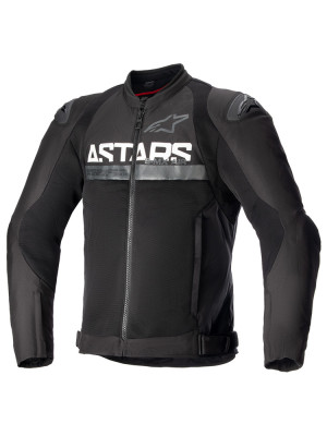 Kurtka motocyklowa tekstylna Alpinestars SMX Air czarno-biała