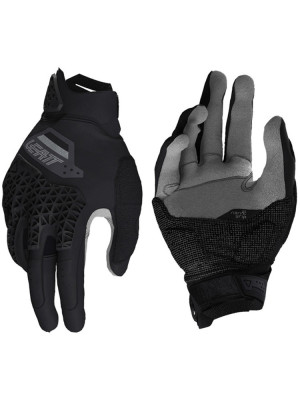 Rękawice motocyklowe Leatt Adv Rally 5.5 Stealth czarno-szare