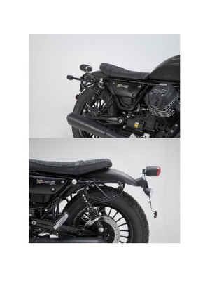 Stelaż boczny SLC SW-Motech Moto Guzzi V9 Roamer/Bobber (15-25) [na prawą i lewą stronę]