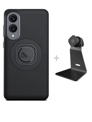 Zestaw na biurko: etui MAG na telefon Samsung Galaxy S25 Edge (magnetyczne) oraz uchwyt Quad Lock