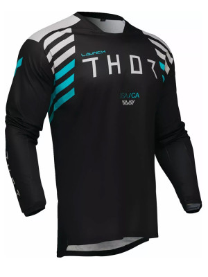 Bluza enduro Thor Launchmode Zone czarna