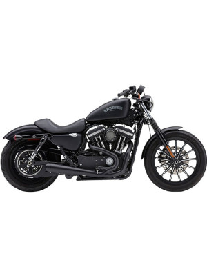 Pełny układ wydechowy El Diablo 2-into-1 Cobra Harley Davidson Sportster Iron 883/ Roadster 1200/ 1200 Custom/ Superlow czarny