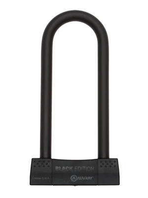 U-Lock Auvray Black Edition [długość: 230 mm, średnica: 18 mm] czarny