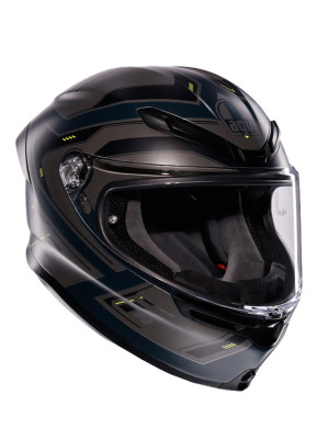 Kask integralny AGV K6 S Enhance szaro-fluo matowy