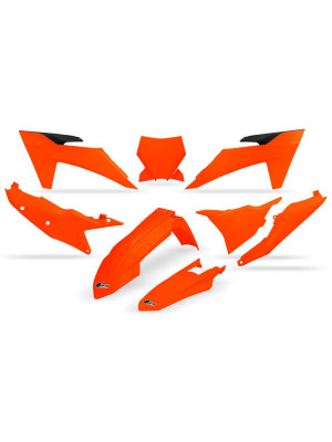 Komplet plastików UFO do KTM SX/SXF(SX-F) 125/250/300/350/450F (23-) fluo pomarańczowy