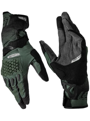 Rękawice motocyklowe Leatt Hydradri 5.5 Forest czarno-zielone