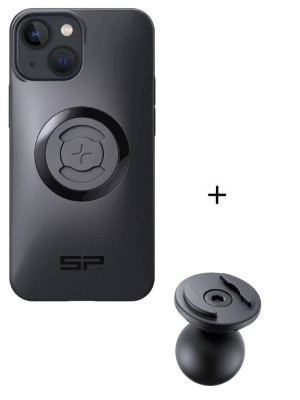 Zestaw: etui na telefon iPhone 13 mini/12 mini + uchwyt kulowy Pro SPC+ SP Connect