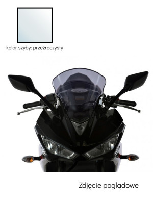 Szyba motocyklowa MRA Racing "R" Yamaha YZF R 25/ R3A (-18) przezroczysta