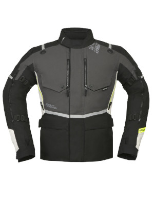 Kurtka motocyklowa tekstylna Modeka Trohn ciemnoszara