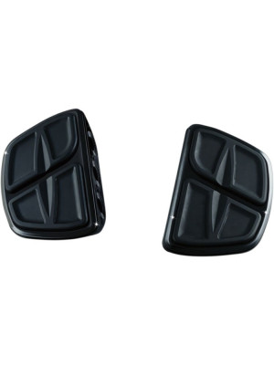 Podesty Kinetic Mini czarne + adaptery 8923 Kuryakyn do Harley Davidson (wybrane modele)