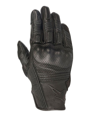 Rękawice motocyklowe skórzane Alpinestars Mustang v2 czarne