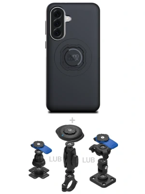 Zestaw 360 Quad Lock: etui MAG na telefon Samsung Galaxy A37 (magnetyczne) + wybrane komponenty