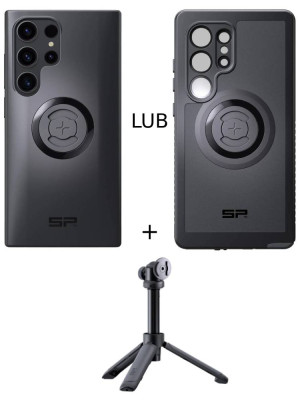 Zestaw: etui na telefon Samsung Galaxy S24 Ultra + statyw/selfie stick SPC+ SP Connect