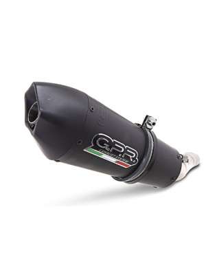 Tłumik G.P.R GPE Ann. Black Titanium [Slip-On, Titanium] - Suzuki V-Strom DL 1000 [14-16] e3