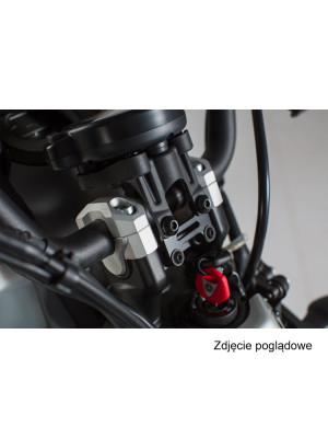 Zestaw podwyższający kierownicę SW-Motech Yamaha XSR 700 [16-] [H: 20mm]