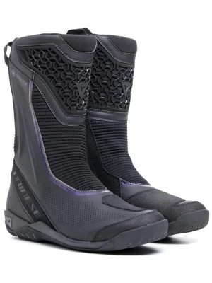 Buty motocyklowe damskie turystyczne Dainese Freeland 2 Gore-Tex czarno-fioletowe
