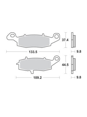 Klocki hamulcowe SBS 920 LS