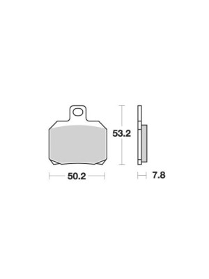 Klocki hamulcowe [tył] SBS 157 CT