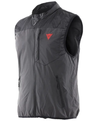 Kamizelka termiczna Dainese Smart Air szaro-czarna