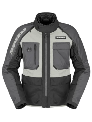 Kurtka motocyklowa tekstylna Spidi Crossmaster 2 czarno-szara