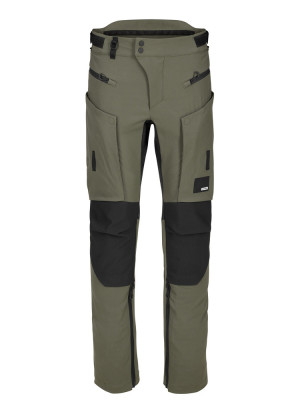 Spodnie motocyklowe tekstylne Spidi Frontier Tex czarno-zielone