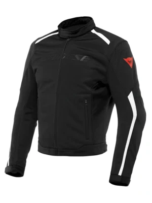 Kurtka motocyklowa tekstylna Dainese Hydraflux 2 Air D-Dry czarno-biało-czerwona