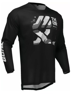 Bluza enduro Thor Launchmode Brave czarna