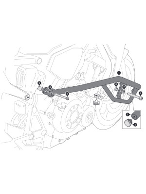 Gmole Sw-Motech do Honda CB 1000 R (18-25)