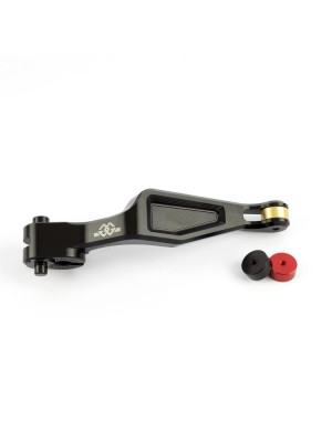 Dźwignia hamulca postojowego GILLES Yamaha T-MAX 530 (12-16)/ ABS (19) aluminiowa czarna