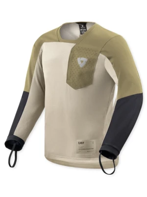 Bluza enduro REV’IT! Sierra 2 brązowo-zielona