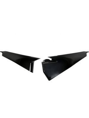 Osłony boczne tylnie UFO do Husqvarna TC 125/250 (19-22), TE 150 (20-), TE-TX 250/300 (20-), FC 250/350/450 (19-22), FE 250/350/450/501 (20-) czarne