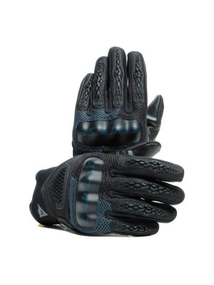 Tekstylne Rękawice motocyklowe Dainese D-Explorer 2 czarno-niebieskie