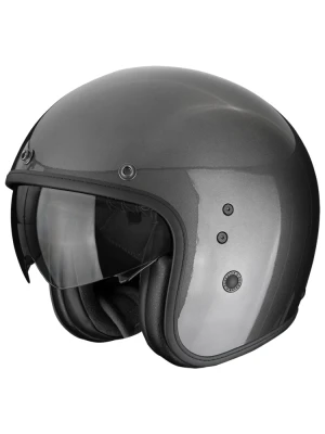 Kask otwarty Scorpion Belfast Evo Solid szary połysk