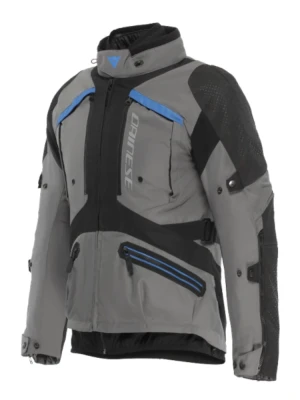 Kurtka motocyklowa tekstylna Dainese Gullfoss D-Dry szaro-czarno-niebieska